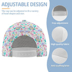 Mermaid World Kids Baseball Cap Kids Baseball Hat Printed Offshore