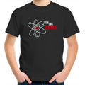 I'm The Bomb, Atom - Kids Youth T-Shirt Black Kids Youth T-shirt Printed In Australia Science
