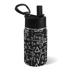 Mathematics 12oz Kids Water Bottle with Straw Lid