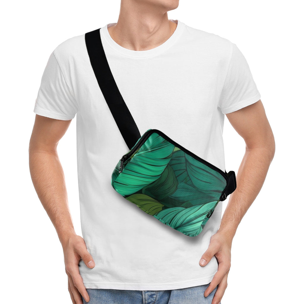 Tropical Leaves - Belt Bag
