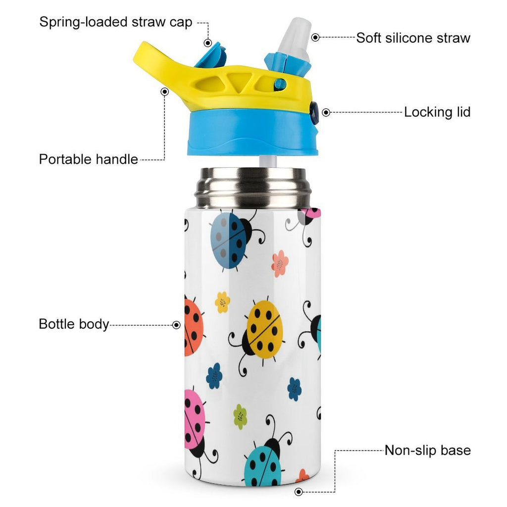 Ladybugs - Little Kids Water Bottle Little Kids Water Bottle Printed Offshore