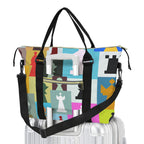 Colourful Chess Duffle Bag-Simple (Model 1715) One Size Duffle Bag-Simple (1715)
