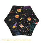Colourful Space Kids Safe Round Corner Umbrella Kids Safe Round Corner Umbrella Printed Offshore Space