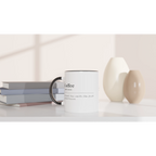 Personalised - Coffee Definition - White 11oz Ceramic Mug with Colour Inside Personalised 11oz Mug Coffee customise Globally Fulfilled personalise