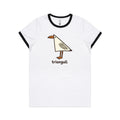 Triangull Geometry Seagull AS Colour Women's Ringer Tee