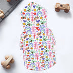 Rainbows And Butterflies Pet Hoodie (Small Size)