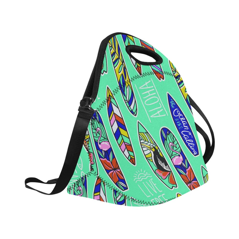 Surfboards - Neoprene Lunch Bag Neoprene Lunch Bag Printed Offshore