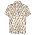 Quokkas Women's Short-Sleeve Button Up Shirt Women's Short-Sleeve Button Up Shirt animal Printed Offshore