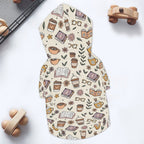 Books And Coffee Pet Hoodie (Small Size)