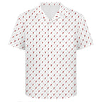 Red Lightning Men's Crinkle Hawaiian Shirt