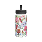 Australian Native Flowers Stainless Steel Water Bottle, Handle Lid Stainless Steel Water Bottle With Handle Lid Globally Fulfilled Plants