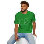 Fibonacci Unisex Softstyle T-Shirt T-Shirt Australian Printer Maths Science