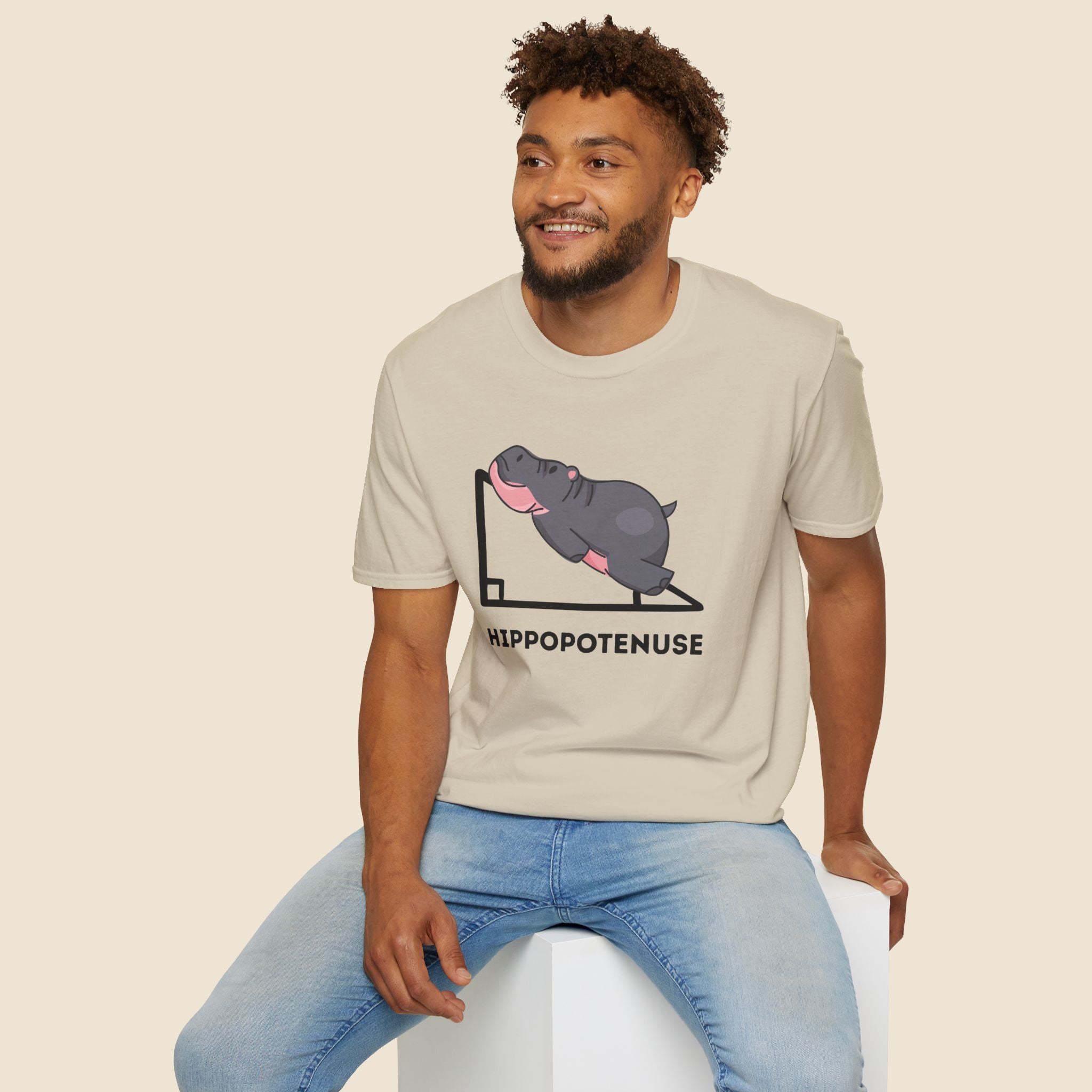 Hippopotenuse Hypotenuse Hippo Unisex T-shirt