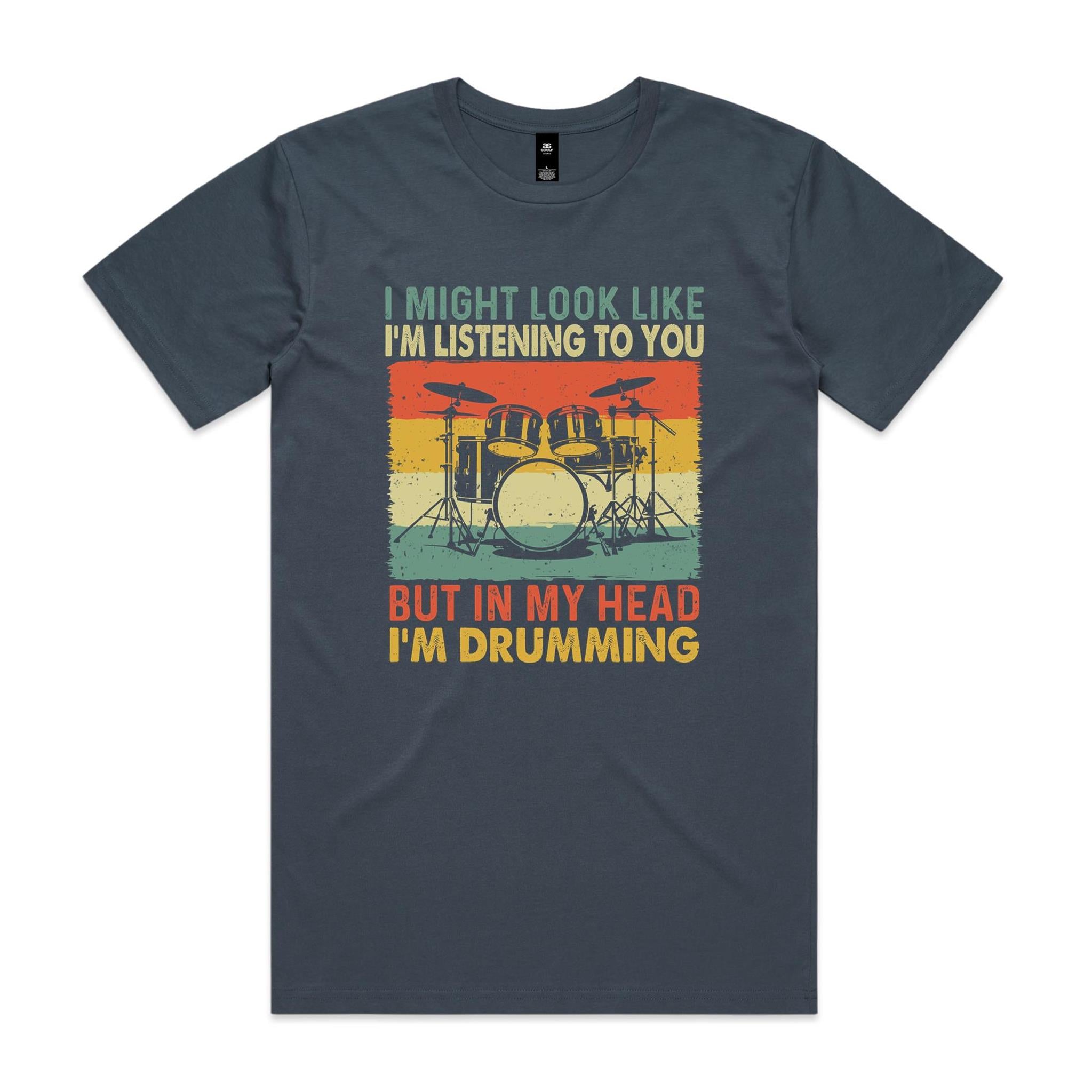 In My Head I'm Drumming - Mens T-shirt