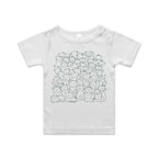 Lots And Lots Of Cats AS Colour Baby T-shirt