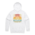 Dad, The Man Who Has Everything, Except A Full Head Of Hair - Mens Hoodie
