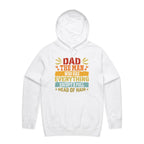 Dad, The Man Who Has Everything, Except A Full Head Of Hair - Mens Hoodie