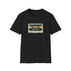Turning 50, Made in 1976 Cassette Tape Unisex T-Shirt Black Unisex Adult T-shirt Birthday Globally Fulfilled