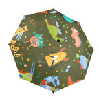 Monsters - Semi-Automatic Foldable Umbrella (Model U12) One Size Semi-Automatic Foldable Umbrella (U12)