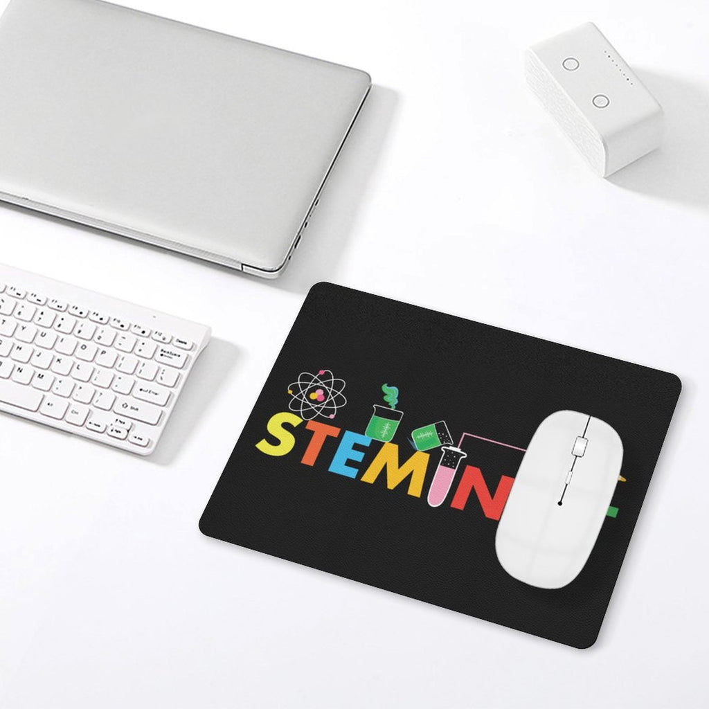 Steminist Leather Mouse Pad Leather Mouse Pad Printed Offshore Science