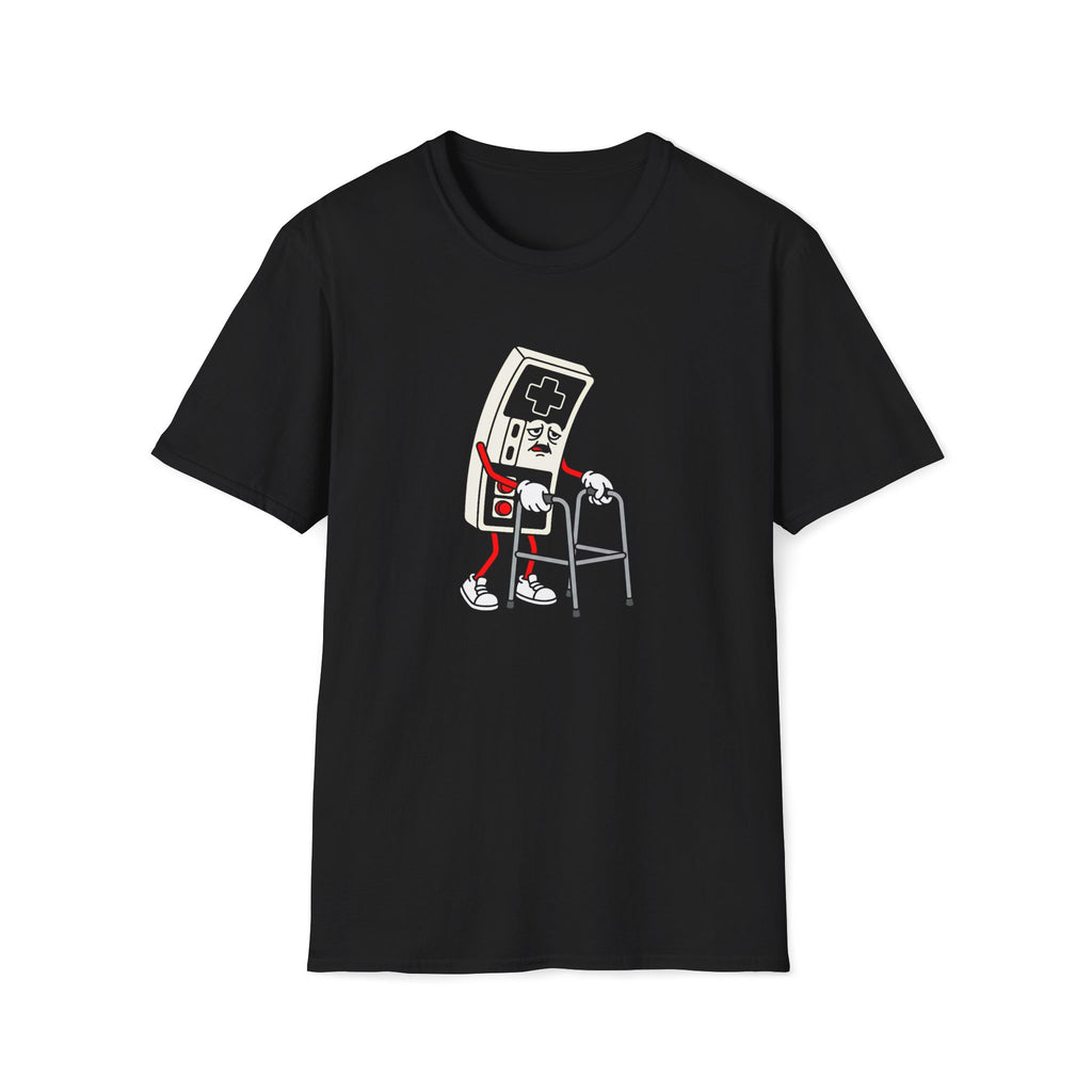 Retro Gamer Unisex T-Shirt Black Unisex Adult T-shirt Games Globally Fulfilled