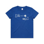 Cat String Theory Physics Kids AS Colour T-shirt