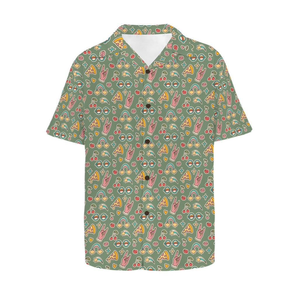 Groovy Retro Men's Hawaiian Shirt