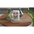 Gingerbread, Did You Try Icing It White 15oz Ceramic Mug Christmas 15oz Mug Christmas Globally Fulfilled