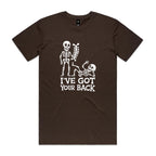 Skeleton, I've Got Your Back - Mens T-shirt