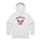 Snaxalotl, Axolotl Pizza - Womens Hoodie