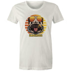 Underdog - Womens T-shirt Natural Womens T-shirt animal Printed In Australia