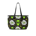 Alien OK PU Leather Tote Bag Large One Size Leather Tote Bag-Large Printed Offshore