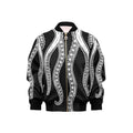 Octopus Tentacles Kids Bomber Jacket XL Kids Bomber Jacket animal Ocean Printed Offshore