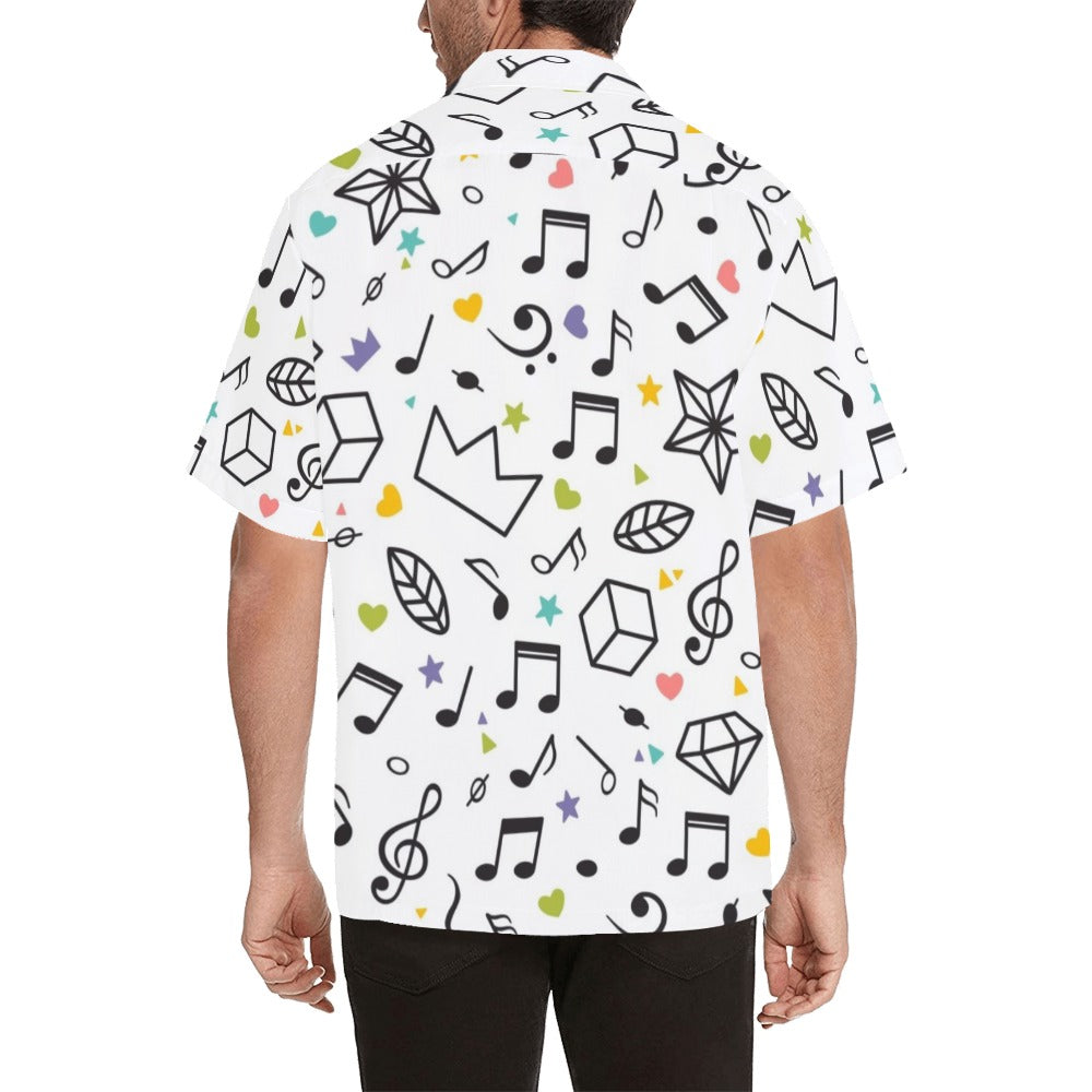 Music Time - Mens Hawaiian Shirt