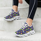 Groovy Alien And UFO Women's Twisted Sole Sneakers