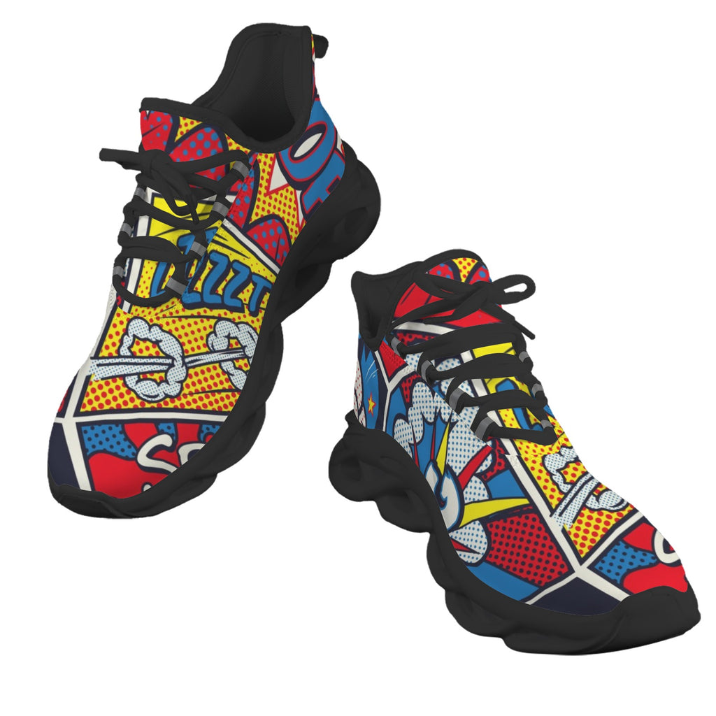 Comic Book Women's Twisted Sole Sneakers
