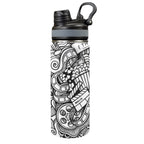 Entertainment - Insulated Water Bottle with Dual-Use Lid (18oz) One Size Insulated Water Bottle with Dual-Use Lid (18oz) Printed Offshore