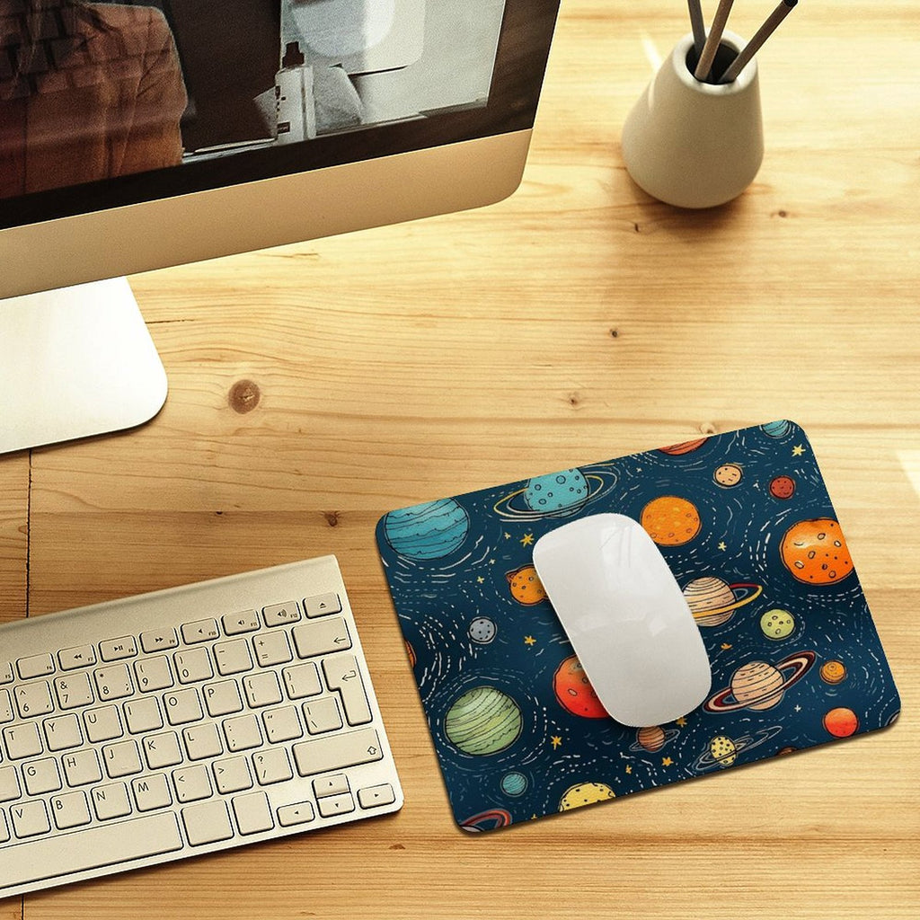 Galaxy Leather Mouse Pad Leather Mouse Pad Printed Offshore Space