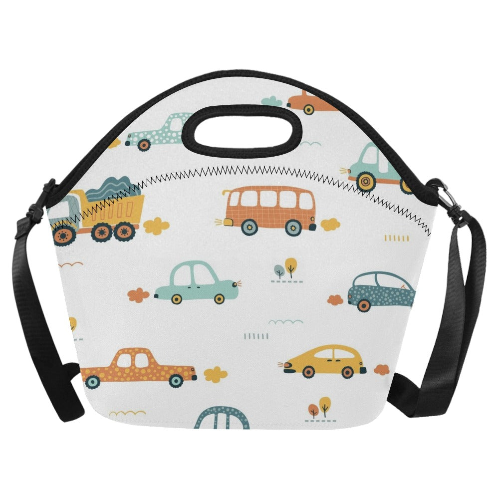 Cars - Neoprene Lunch Bag One Size Neoprene Lunch Bag Printed Offshore