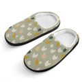 Chicken Life Kids Cotton Slippers black Kids Cotton Slippers animal Birds Printed Offshore