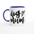 Personalised - Dog Mum - 11oz Ceramic Mug Personalised 11oz Mug animal customise Globally Fulfilled Mum personalise