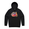 Drive And Surf Men's AS Colour Hoodie Black Mens Hoodie Printed In Australia Surf