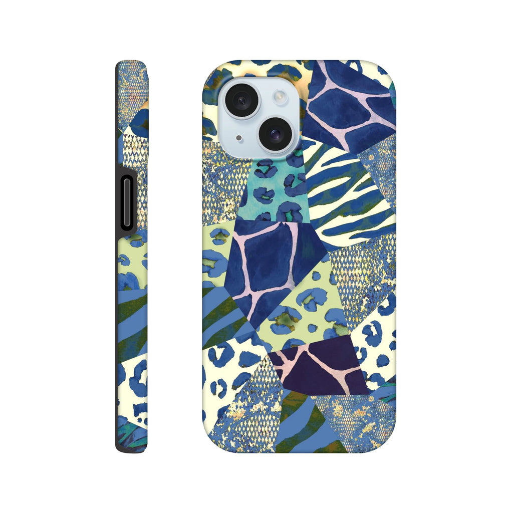 Animal Mosaic - Apple iPhone Tough case iPhone 15 iPhone Tough Case animal Globally Fulfilled