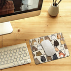 Lots Of Cats Leather Mouse Pad Leather Mouse Pad animal Printed Offshore