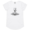 I'm Fine Drowning Thumbs Up Women's AS Colour Scoop Neck T-Shirt
