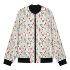 Australian Plants And Animals Men's Casual Zip‑Up Bomber Jacket