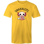 Snaxalotl, Axolotl Pizza - Mens T-Shirt