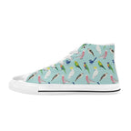 Australian Birds Men's High Top Canvas Shoes US12 Men's Classic High Top Canvas Shoes Australia Birds Printed Offshore