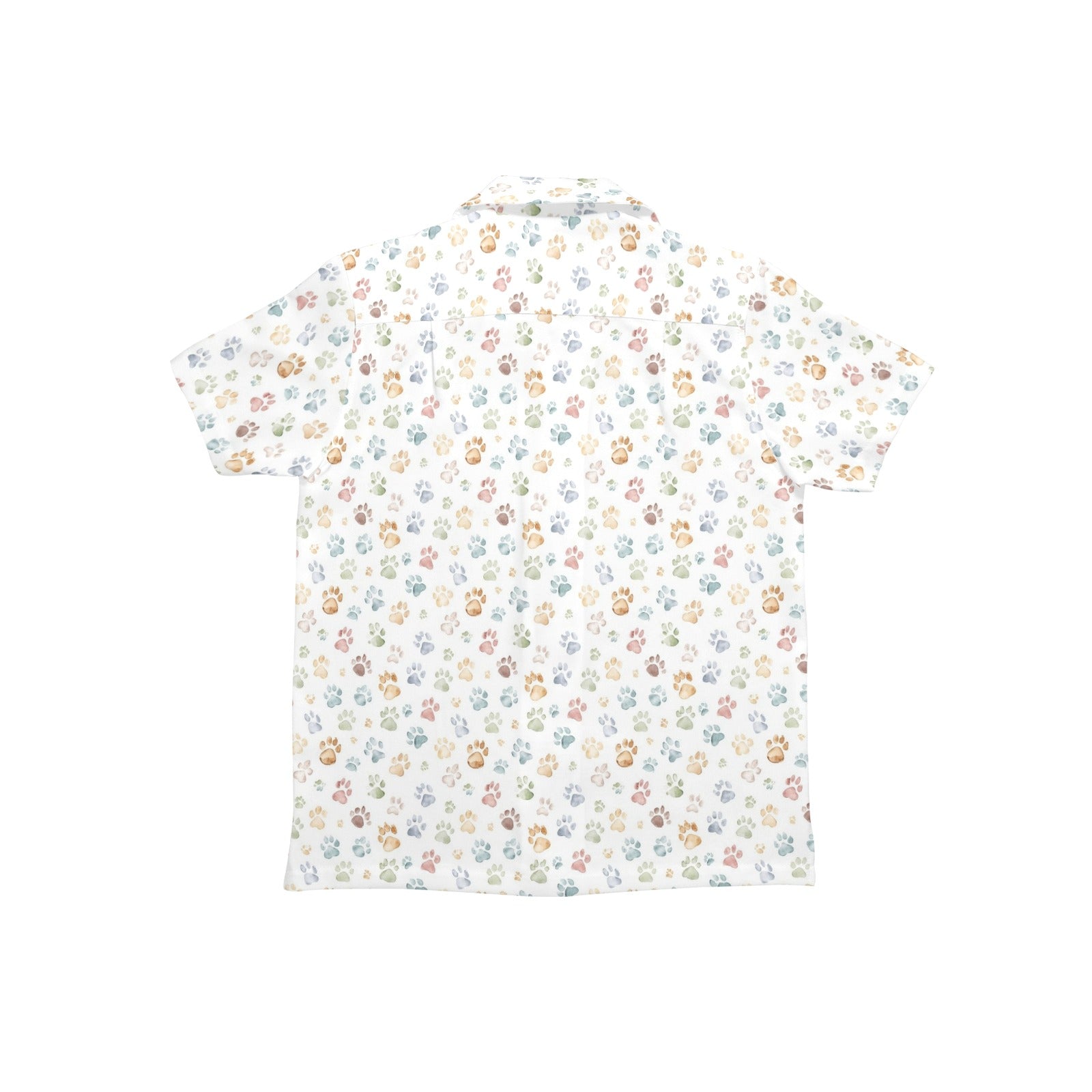 Paw Print Junior Kids Hawaiian Shirt