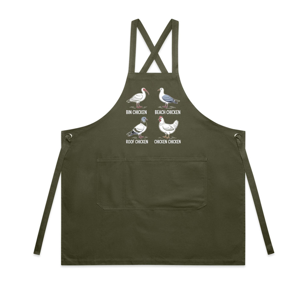 Bin Chicken AS Colour Carrie Apron